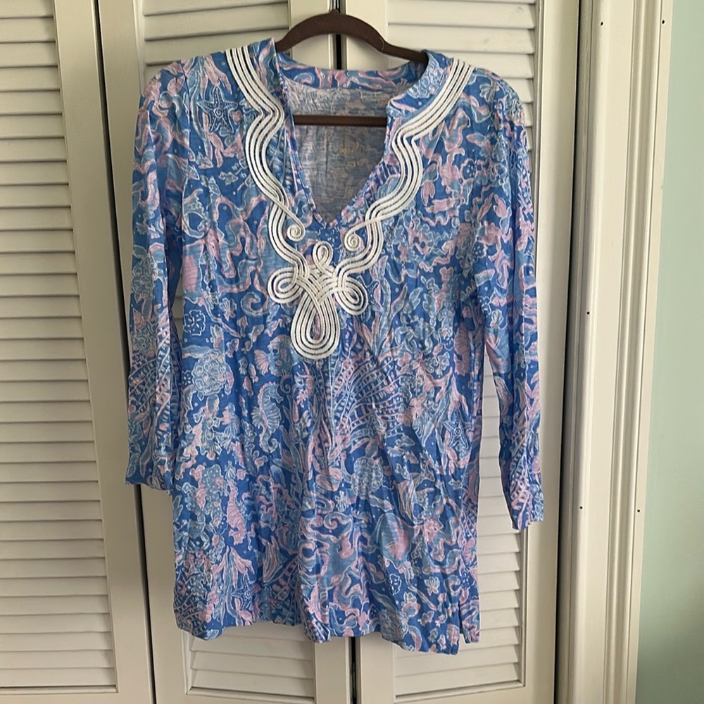 Lilly Pulitzer Kaia Knit Tunic Top